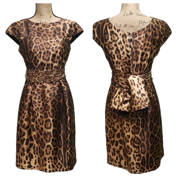 Per Se Animal Print Mini Dress - Picture 8 of 15